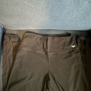 Pink by Victoria's Secret Black Yoga Leggings